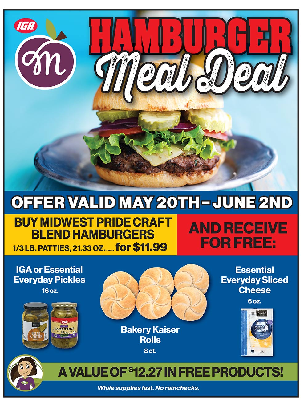 hamburger meal may 2026