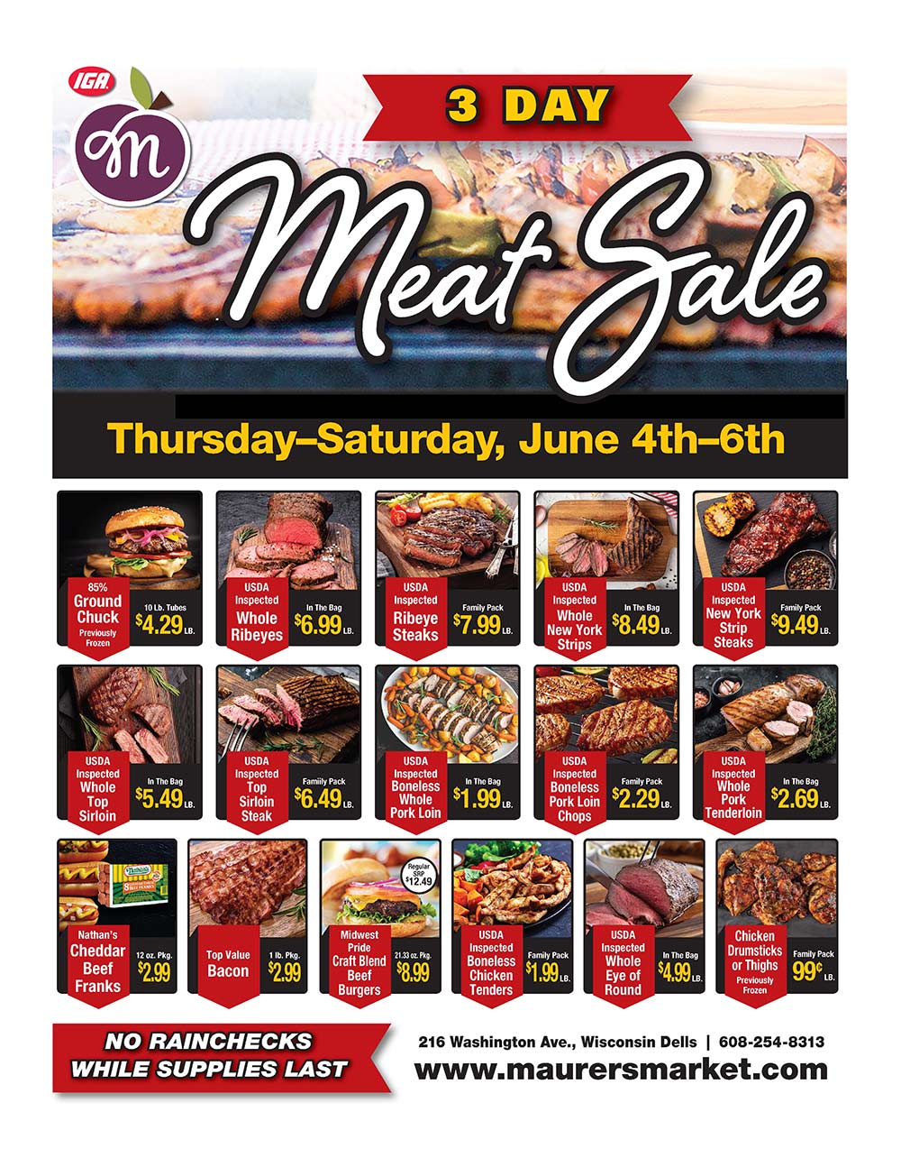 meat sale june 2026