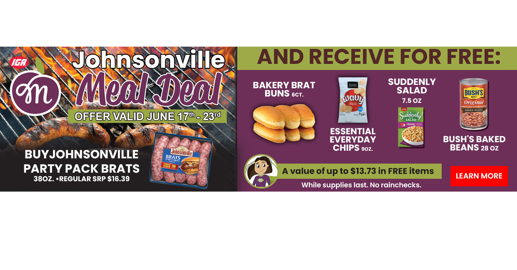 Johnsonville Meal Deal